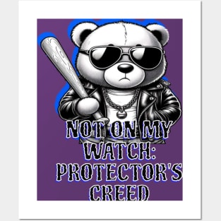 Protector teddy Posters and Art